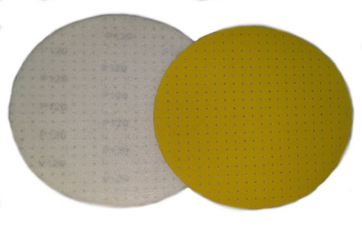 velcro / multi-perforés jaune 400MM